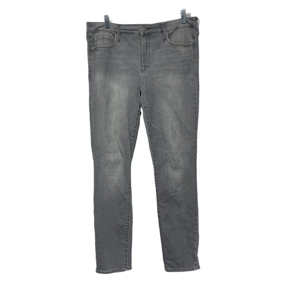 Athleta Sculptek Skinny Grey Wash Stretch Jeans